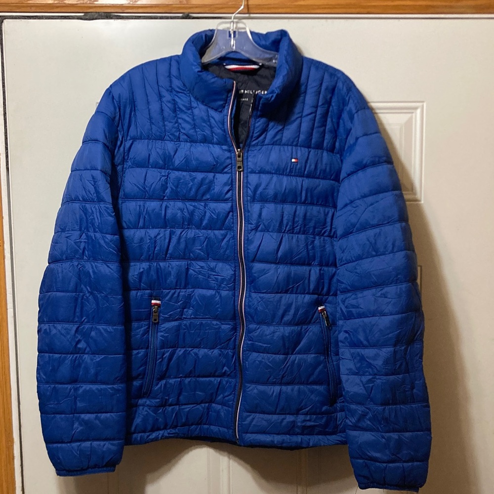 Tommy Hilfiger‎ Blue Quilted Jacket M
